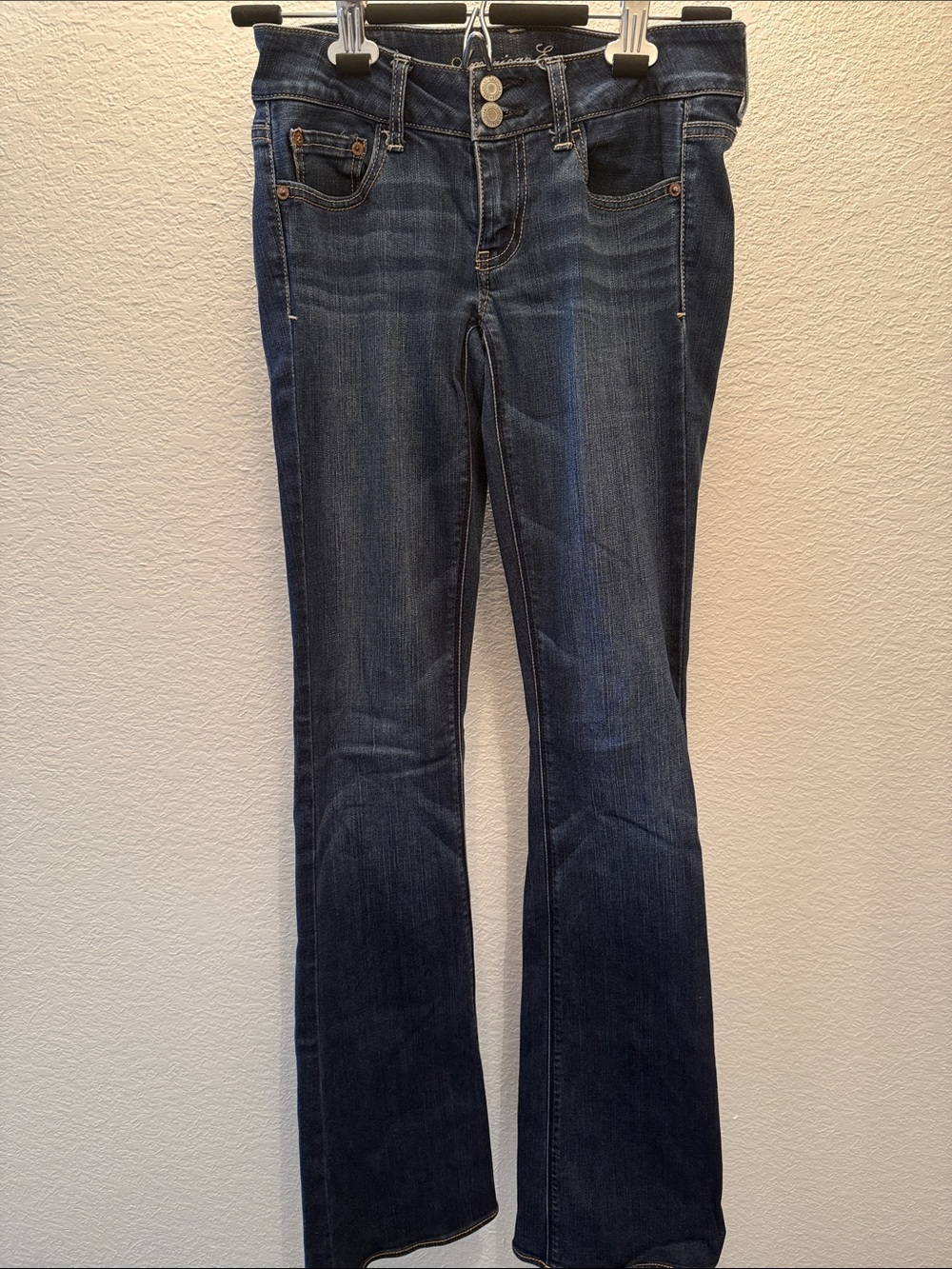 American Eagle Outfitters Dark Blue Flare Jeans